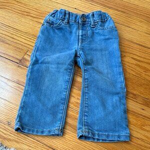 Children's Place 12-18M Straight Jeans- Light wash